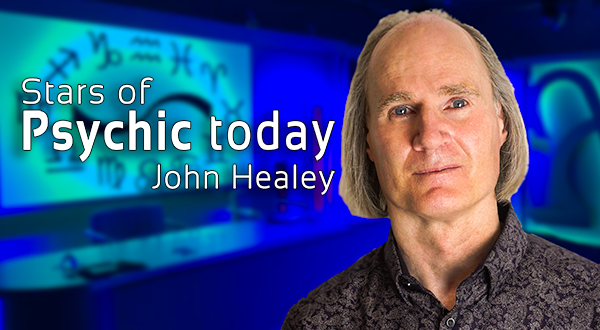 John Healey the psychic of the future, Doppelgangerm virtual reality ...